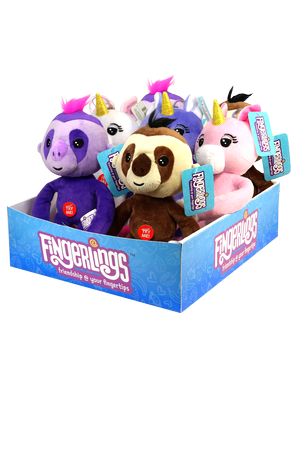 Wholesale Fingerlings 10 Inch Unicorn And Sloth Plush Assortment In 12pc Counter Display Wholesale Fingerlings 10 Inch Unicorn And Sloth Plush Assortment In 12pc Counter Display