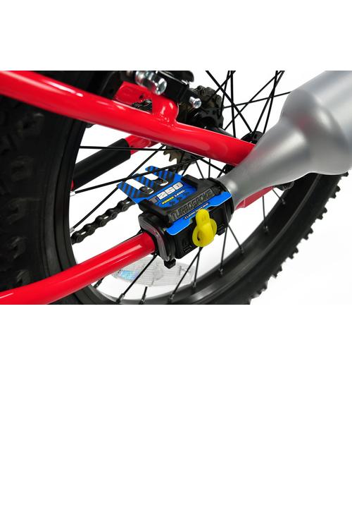 turbospoke bicycle exhaust system